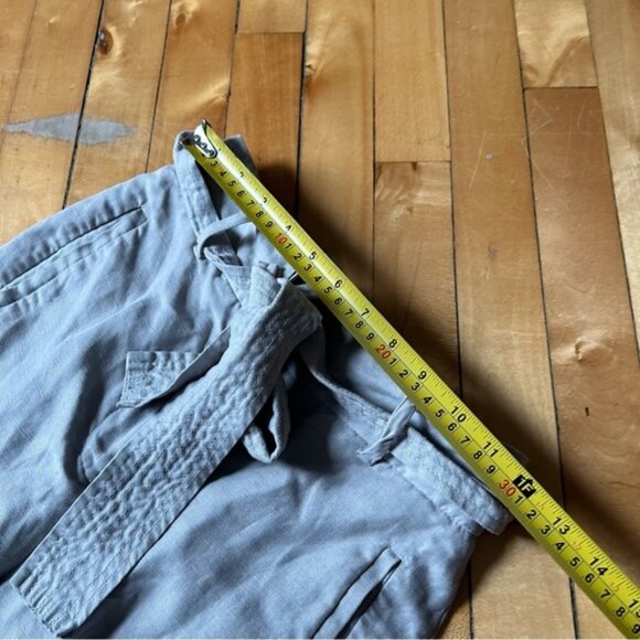 Aritzia Wilfred Jallade Grey Linen Blend Pants - Picture 10 of 12